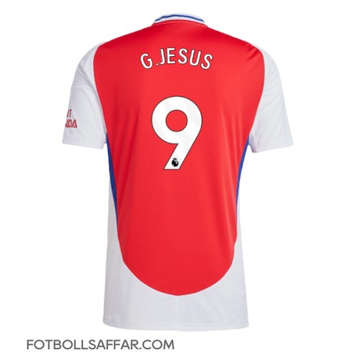 Arsenal Gabriel Jesus #9 Hemmatröja 2024-25 Kortärmad